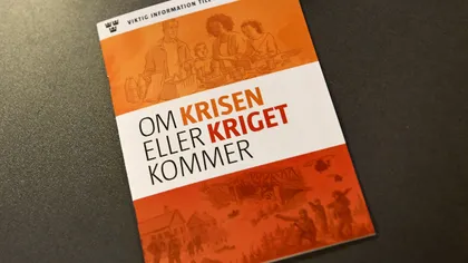 Suedezii sunt instruiţi special, prin broşuri în 13 limbi, pentru vremuri de criză şi război