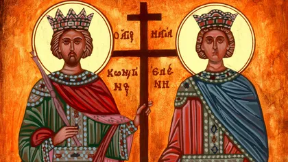 Sfintii Constantin si Elena: Tradiţii, obiceiuri şi superstiţii. Acatistul Sfinţilor Împăraţi Constantin şi Elena