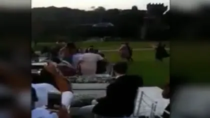 Un elicopter s-a prăbuşit cu mireasa pe care o transporta la nuntă VIDEO