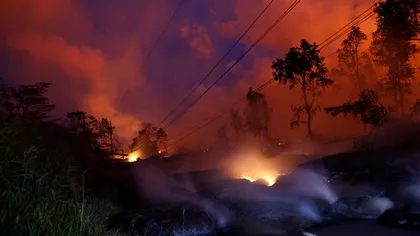 Haos în Hawaii din cauza scurgerilor de lavă după o erupţie a vulcanului Kilauea VIDEO