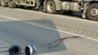 Motociclist austriac decedat într-un accident pe DN 7, în Hunedoara