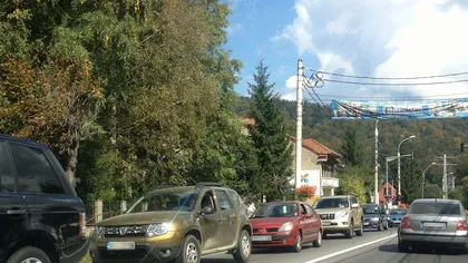 Infotrafic informează că pe DN1 se circulă fără probleme deosebite, în staţiunile de pe Valea Prahovei