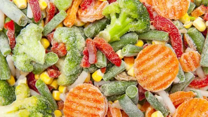 Etichetele produselor vegetale congelate ar putea conţine recomandarea preparării termice înainte de consum