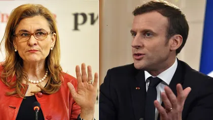 Schimb de replici între Maria Grapini şi Emmanuel Macron, preşedintele Franţei, în Parlamentul European