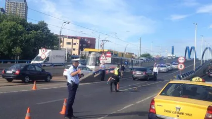 Accident rutier grav în Bucureşti. O persoană a murit, iar circulaţia în zona Mihai Bravu a fost restricţionată