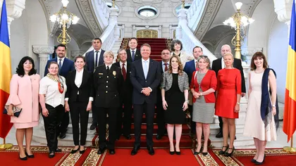 Preşedintele Klaus Iohannis s-a întâlnit cu un grup de români care ocupă funcţii publice în ţările de reşedinţă