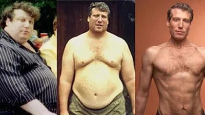 Bărbatul acesta a slăbit 110 kilograme fără să ţină dietă. Ce schimbări a făcut în viaţă