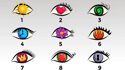 Test: Alege ochiul care îţi place mai mult şi află un secret al personalităţii tale