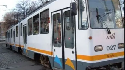 Tramvai deraiat în Capitală. Circulaţia tramvaielor 14, 36 şi 46 a fost blocată