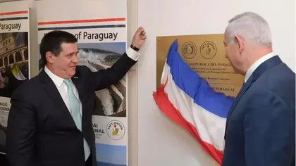 Preşedintele Paraguayului a inaugurat ambasada ţării sale la Ierusalim