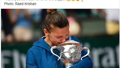 Simona Halep, mesaj emoţionant pentru fani după ce a câştigat Roland Garros