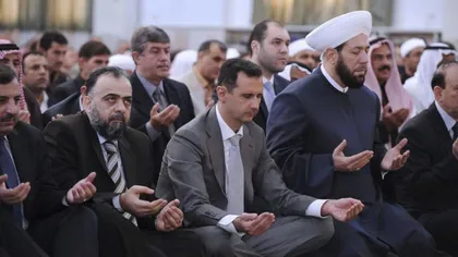 Apariţie publică rară a preşedintelui sirian: Bashar al-Assad s-a rugat în Tartus la moscheea Sayida Khadija