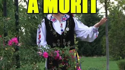 Muzica populară, din nou în DOLIU. A murit una dintre cele mai îndrăgite cântăreţe din România