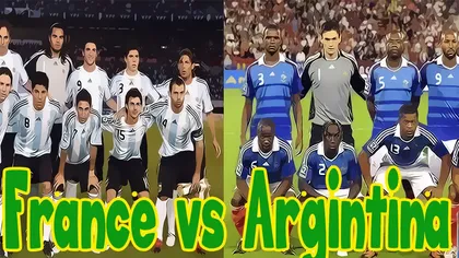 FRANTA - ARGENTINA LIVE VIDEO ONLINE STREAMING TVR: 4-3, Spectacol total, Messi pleacă acasă! UPDATE
