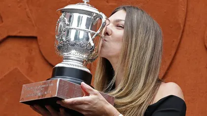 Simona Halep şi-a prezentat trofeul de la Roland Garros, pe Arena Naţională: Sunt foarte mândră că sunt româncă