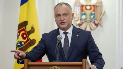 Preşedintele Republicii Moldova, Igor Dodon, ar putea fi suspendat pentru a cincea oară