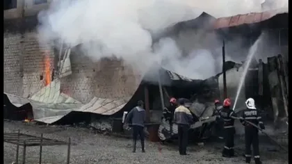 Incendiu la o mănăstire din Suceava