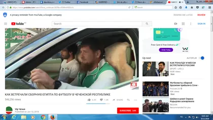 CM 2018. Egiptul are cantonamentul în Cecenia. Mo Salah, primit ca un faraon de preşedintele Kadîrov, imagini unice VIDEO