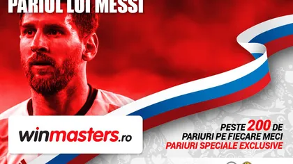 winmasters.ro: Pariul lui Messi!