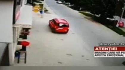 Accident mortal în Dâmboviţa. O fetiţă de 6 ani, spulberată de un şofer neatent. Copilul a traversat prin loc nepermis VIDEO