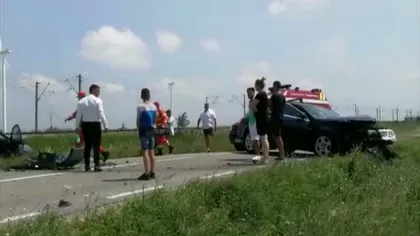 Accident grav în Ialomiţa. Un politician PSD a fost transportat cu elicopterul SMURD la Bucureşti