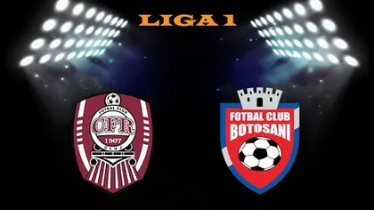 CFR CLUJ - FC BOTOSANI 1-1, prima surpriză în Liga 1