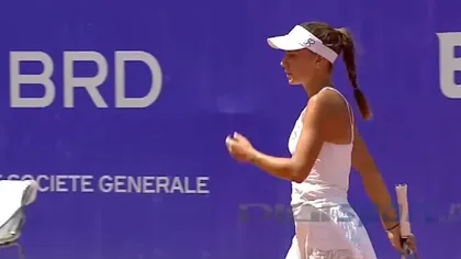 Irina Bara a fost eliminată în turul doi la BRD Bucharest Open