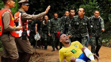 Campionatul Mondial de Fotbal 2018. Neymar Challenge, starul Braziliei este batjocorit în toată lumea
