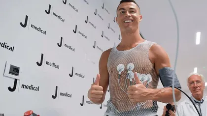 Cristiano Ronaldo eclipsează finala CM 2018. Reality-show la vizita medicală de la Torino VIDEO
