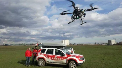 Salvamontiştii s-au dotat cu drone pentru căutare aeriană şi transportul echipamentelor FOTO
