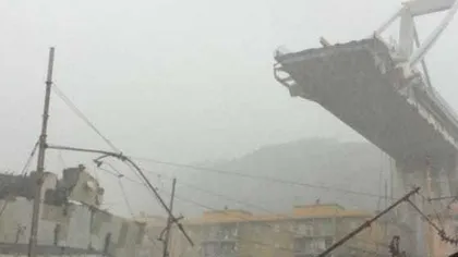 Pod prăbuşit în Genova: Un român, confirmat printre persoanele decedate, altul se află în stare critică. Iohannis transmite condoleanţe