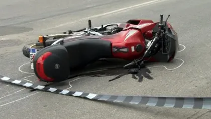 Accident grav în Sibiu: un motociclist este inconştient, iar o femeie a rămas încarcerată