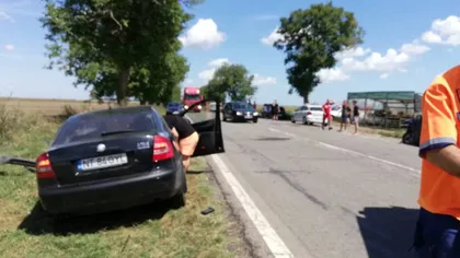 Accident în lanţ în Constanţa: 7 persoane au fost rănite într-o tamponare în care au fost implicate şase maşini