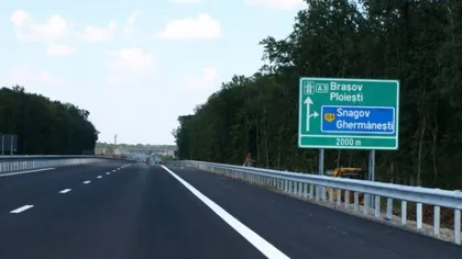 TAXĂ de cel puţin 10 euro pentru a circula pe Autostrada Bucureşti - Braşov