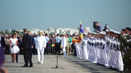 Carmen Iohannis a întors toate privirile. Cum a apărut Prima Doamnă la Ziua Marinei VIDEO