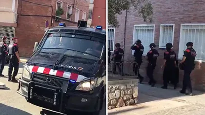 Poliţiştii au împuşcat un individ înarmat cu un cuţit care a atacat agenţi într-un comisariat din Catalonia