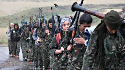 Miliţiile kurde recrutează copii din taberele pentru persoane strămutate