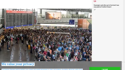 Aeroportul din Frankfurt a fost evacuat. O persoană s-a sustras controlului de securitate UPDATE