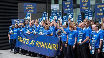 Tensiuni sociale la Ryanair sunt în creştere. Reprezentanţii piloţilor şi echipajului se reunesc la Roma