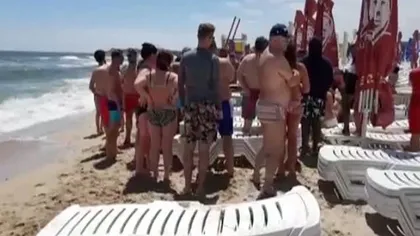 Un bărbat în vârstă de 32 de ani s-a înecat în zona plajei Modern din Constanţa. Salvamarii au arborat steagul roşu