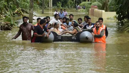 Inundaţii masive în India. Cel puţin 445 de morţi în statul Kerala