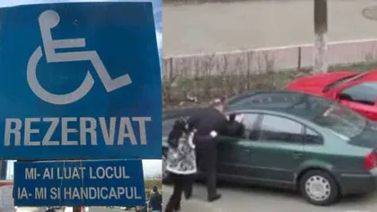 Amenzi usturătoare pentru şoferii care parchează abuziv pe locurile pentru persoanele cu dizabilităţi
