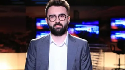 Ionuţ Cristache, jurnalist TVR, iese la rampă. 