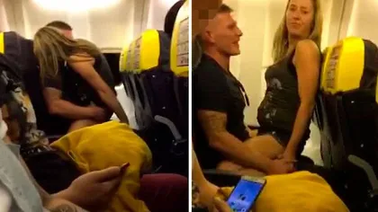 Viralul anului: Şi-a făcut de cap în avion cu amanta, când soţia însărcinată îl aştepta acasă VIDEO