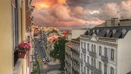 Imagini incredibile pe cerul Portugaliei VIDEO