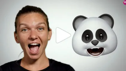 Simona Halep, protagonista unui clip amuzant publicat de WTA. Cum imită un panda şi o vulpe VIDEO