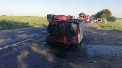 Tractoristul din Buzău care produs un accident soldat cu 12 victime a fost arestat