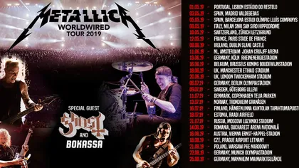 Metallica va cânta din nou la Bucureşti