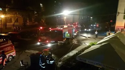 60 de persoane evacuate în urma unui incendiu la un bloc turn din Petrila