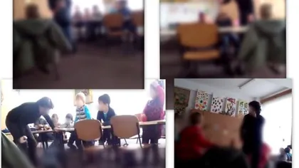 Educatoarea filmată în timp ce îşi lovea şi jignea elevii NU MAI ARE VOIE la catedră. Sentinţa e definitivă